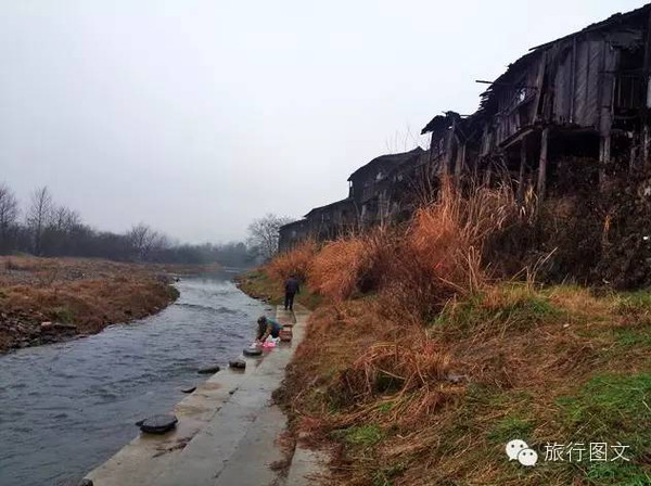 旅行皖南古镇泾溪古镇吊栋阁