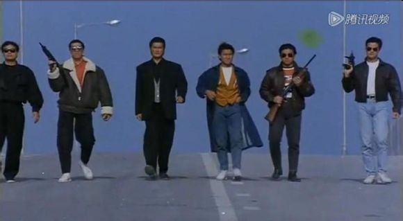 就连周润发,刘德华也只能做他的配角.