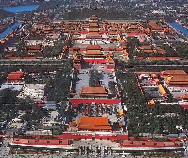 老北京的风水布局--故宫设计
