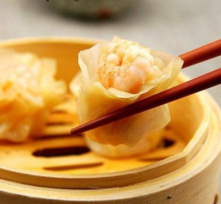 当葡萄酒遇上美食粤菜(干蒸海报)烧卖宣传页美食餐厅图片