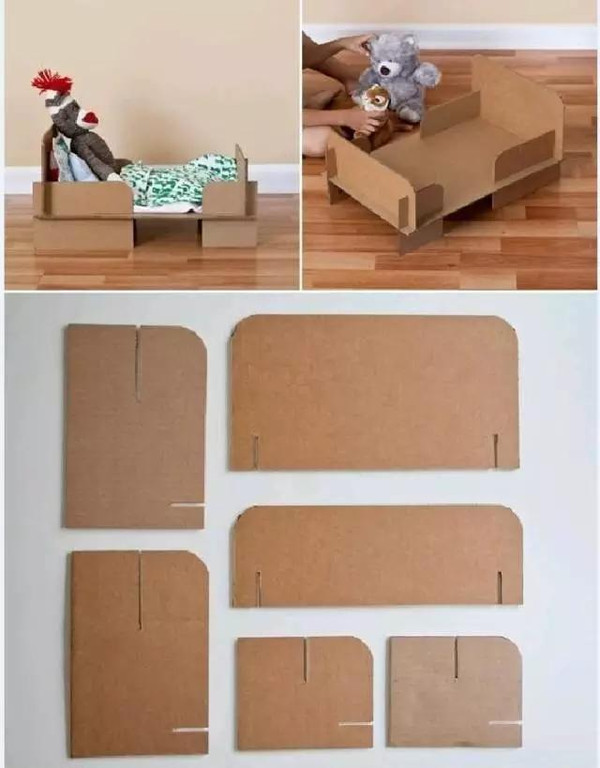 快递盒变亲子创意玩具