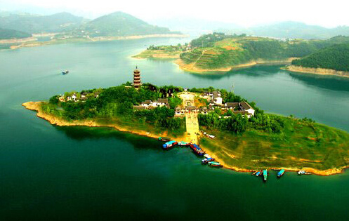 安康瀛湖生态旅游景区--最美的季节遇到最美的你