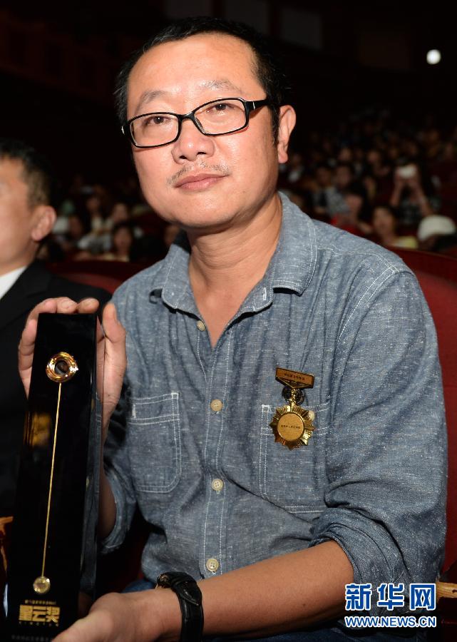 10月18日,著名科幻作家刘慈欣在第六届全球华语科幻星云奖颁奖典礼上