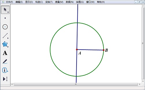 几何画板中如何制作椭圆工具