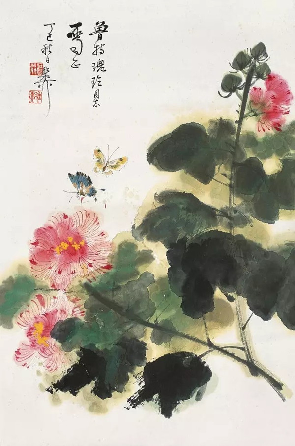 美不胜收!谢稚柳《花鸟画》赏析