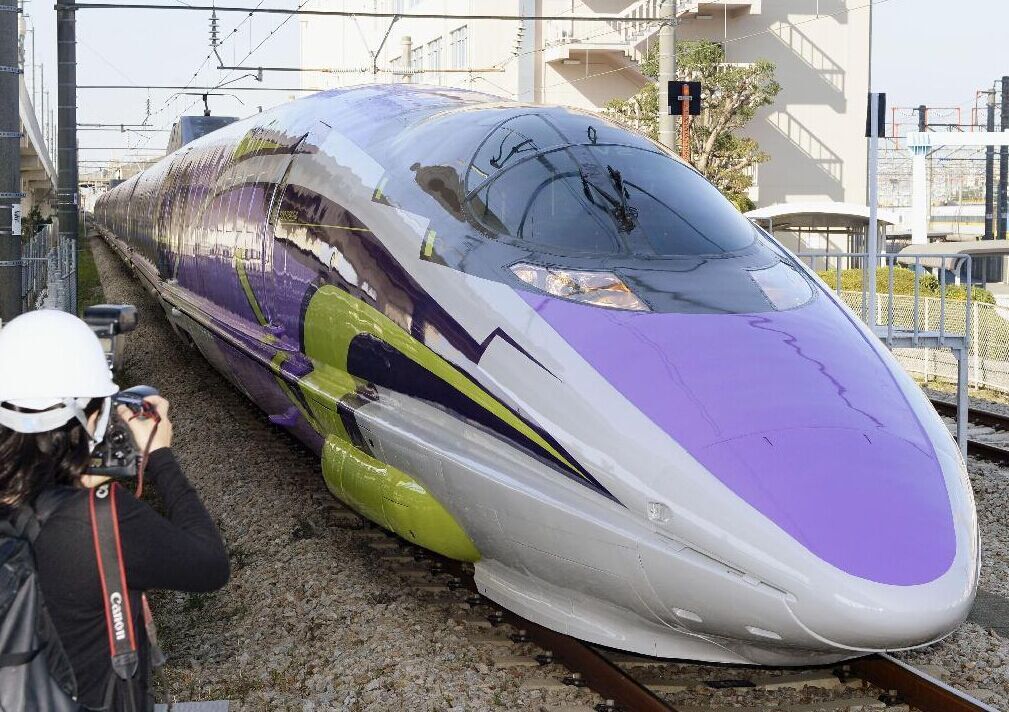 Jr西日本将推出 新世纪福音战士 新干线列车 组图 搜狐滚动