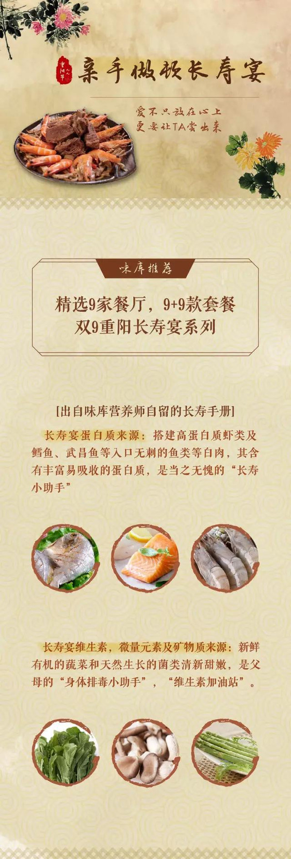今年九九重阳节,我为爸妈亲手做顿长寿宴