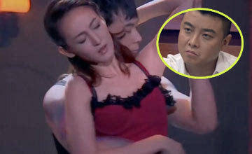 在上一期《我不是明星》节目中,王皓妻子闫博雅穿睡衣和男伴热舞,观赛