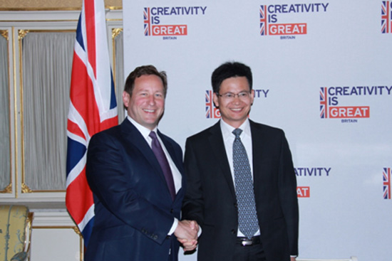 熊智辉出席中英创意产业论坛及中英工商峰会