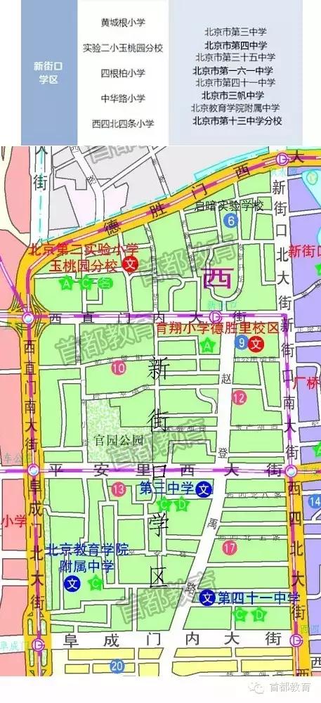 最新北京学区一览全