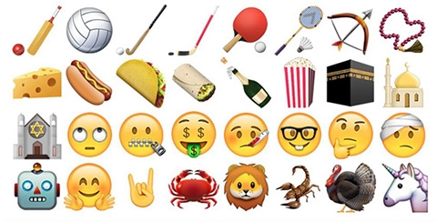ios9.1新增的emoji表情 你都认识了吗(组图)