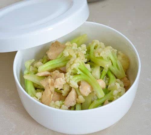 鸡肉炒菜花