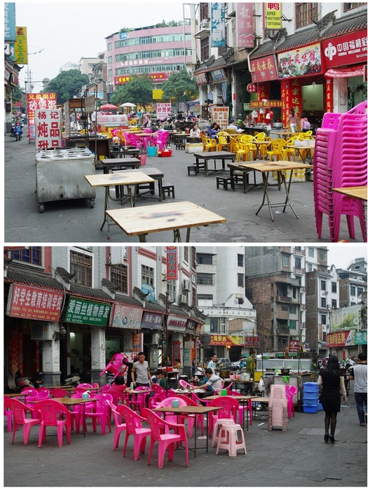 小企这一站:逛吃玉林西街口