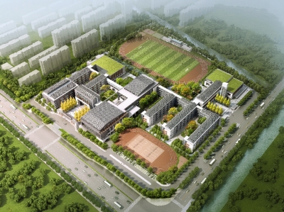 一所九年制一贯学校——扬州经济技术开发区振兴花园学校即将开建