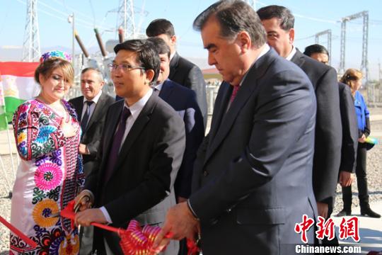 塔吉克斯坦沙河琳娜220千伏变电站竣工 由特变