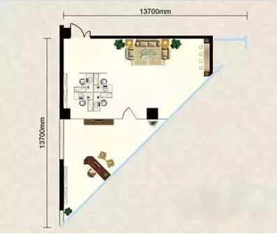 三角形户型