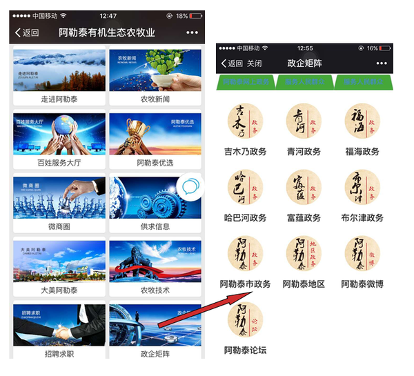 阿勒泰绿色有机生态农牧业信息平台简介