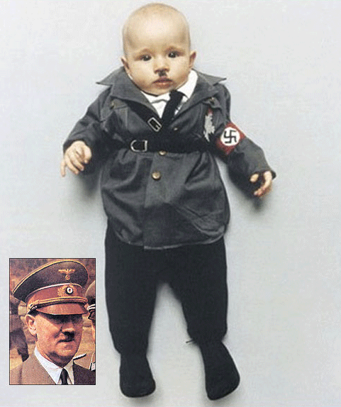 如果婴儿时期的希特勒可以被你杀掉你愿意动手么