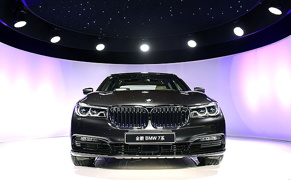 宝马最新旗舰:全新bmw 7系杭城荣耀起航