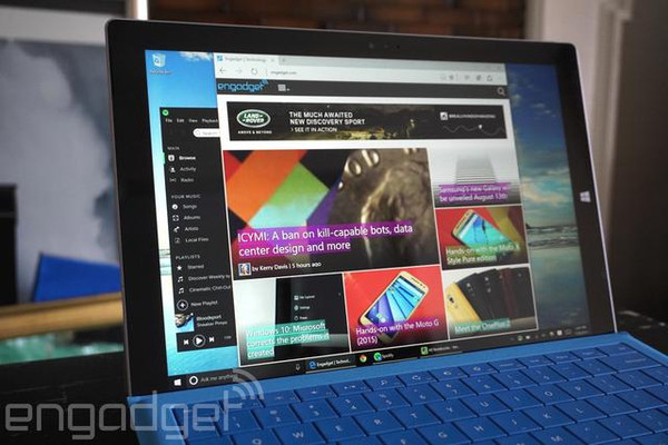 最新的Windows 10预览版可以把网页视频投到