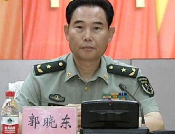 郭晓东已任26军政委 搭档最年轻军长张岩(图)