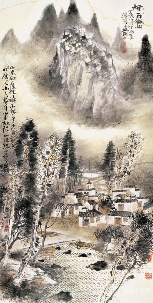 "师生四王"及广州同窗中国画作品展之王金明