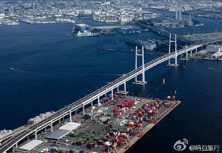 日本横滨横滨海湾大桥