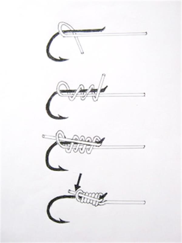 鱼钩的十三种实用绑钩方法 你的鱼钩绑好了么
