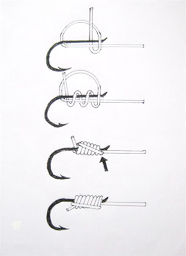 鱼钩的十三种实用绑钩方法 你的鱼钩绑好了么