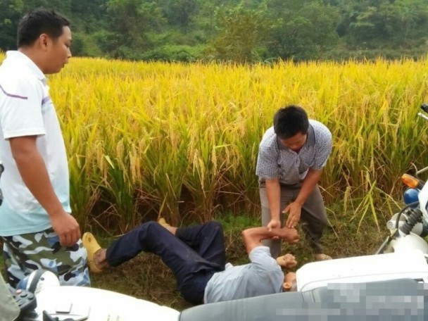 广东茂名村民抗议被占地 与警察起冲突(图)