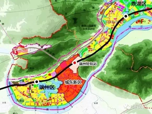 日前,市城乡规划局对外公示《肇庆市端州轻轨站及周边片区控制性详细