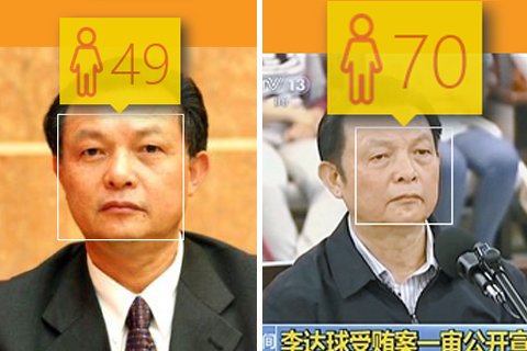 李达球落马前，李达球庭审照。