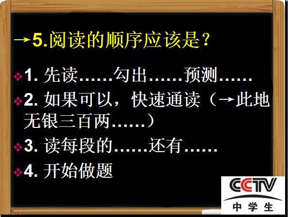 2016年高考英语阅读理解解题方法与技巧