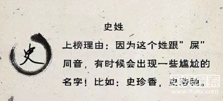 令人望而生畏的中国姓氏快来看看有你的没