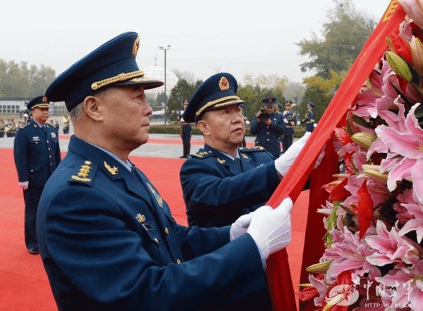 中国空军高层北京聚齐 马晓天上将现身