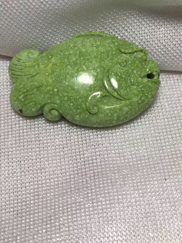 详解绿松石中的珍品菜籽黄