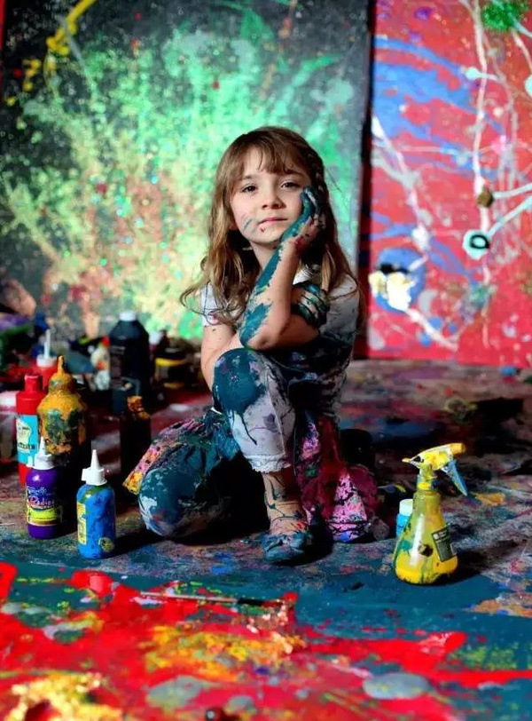 揭秘,震惊世界画坛的天才小女孩养成记!