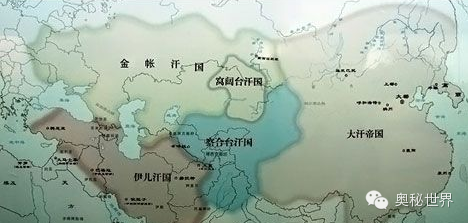 蒙古帝国分裂后产生了哪些国家?