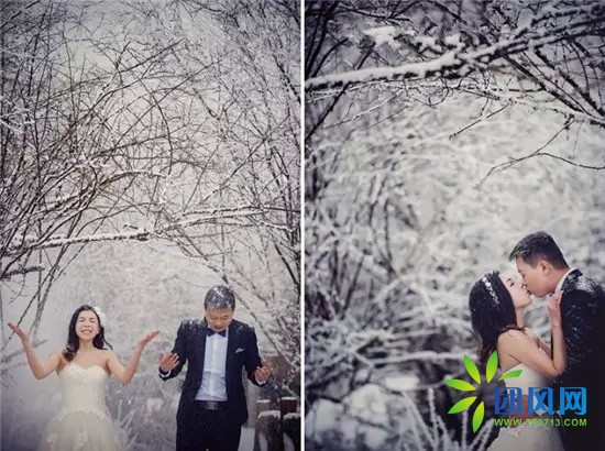 雪景婚纱婚纱摄影_雪景婚纱照第二张 丽江别处天堂婚纱摄影 婚纱摄影 Wed114摄影图库 -...(2)