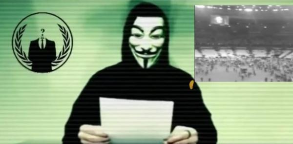 黑客组织戴V字仇杀队面具宣布对IS开战