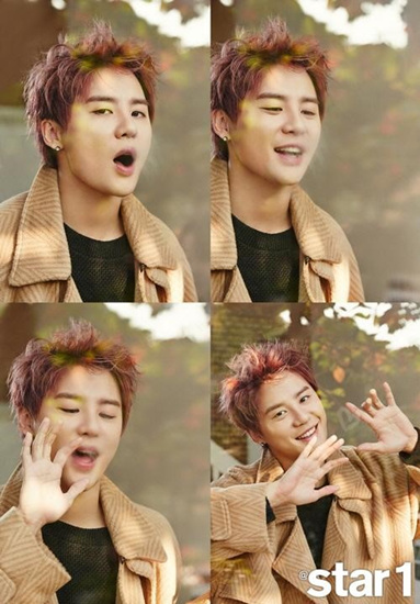 jyj成员金俊秀拍摄最新写真 上演十足小清新
