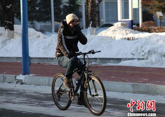 “中国最冷小镇”呼中降温 最低温达-38.6℃(图)