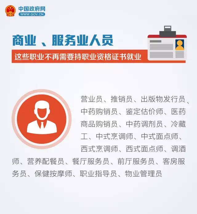 与你有关!这90种职业不再需要“资格证”(国务院简政放权进行时)