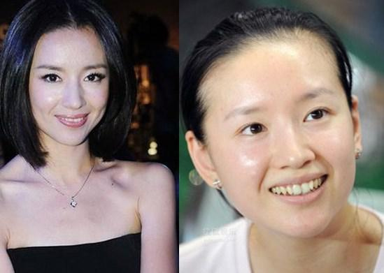 明星卸妆后,谁是素颜女神?