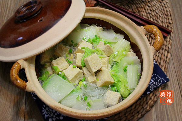 砂锅白菜豆腐这样冷的天气最适合吃这个