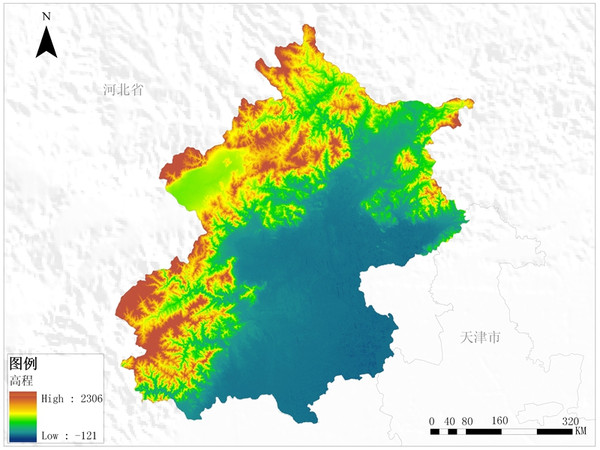 北京市DEM数据产品-搜狐