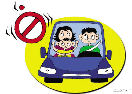 家长必看:儿童乘车安全六不要