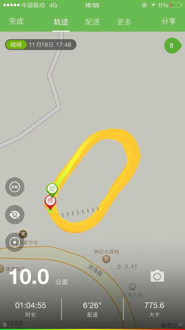 mitrunningclub11月19日跑步打卡