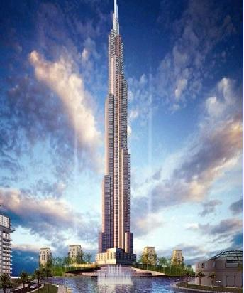世界十大高层建筑top1:迪拜塔