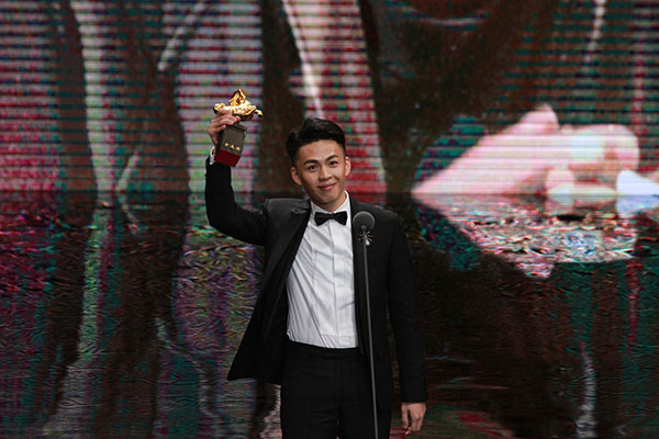 第52届金马奖颁奖典礼上，李鸿其拿下最佳新演员奖。